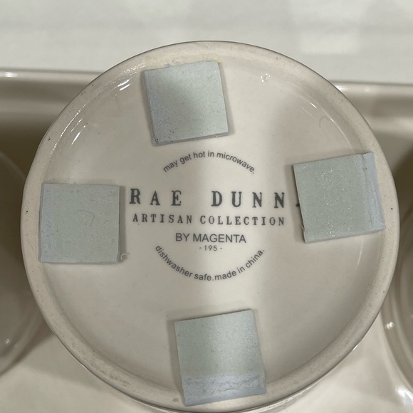 Rae Dunn Harvest/Fall Utensil Caddy and Platter - Picture 6 of 12